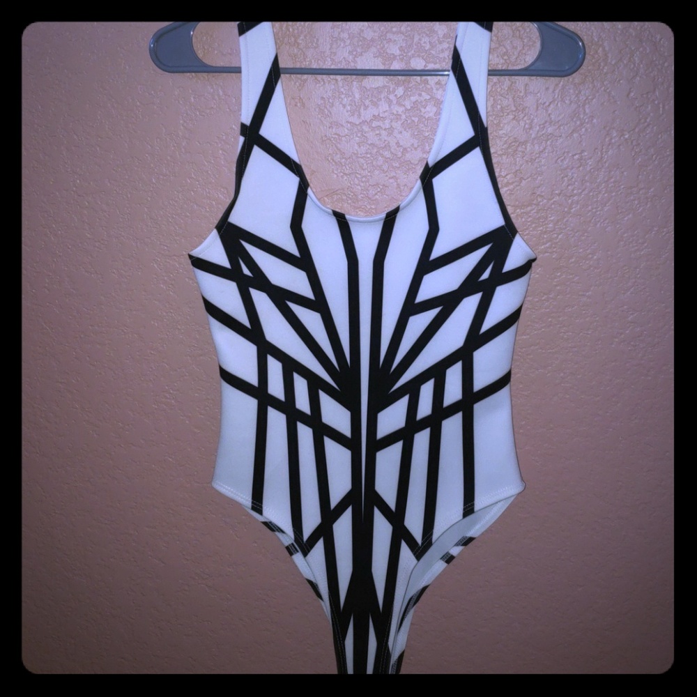 Black & White bodysuit